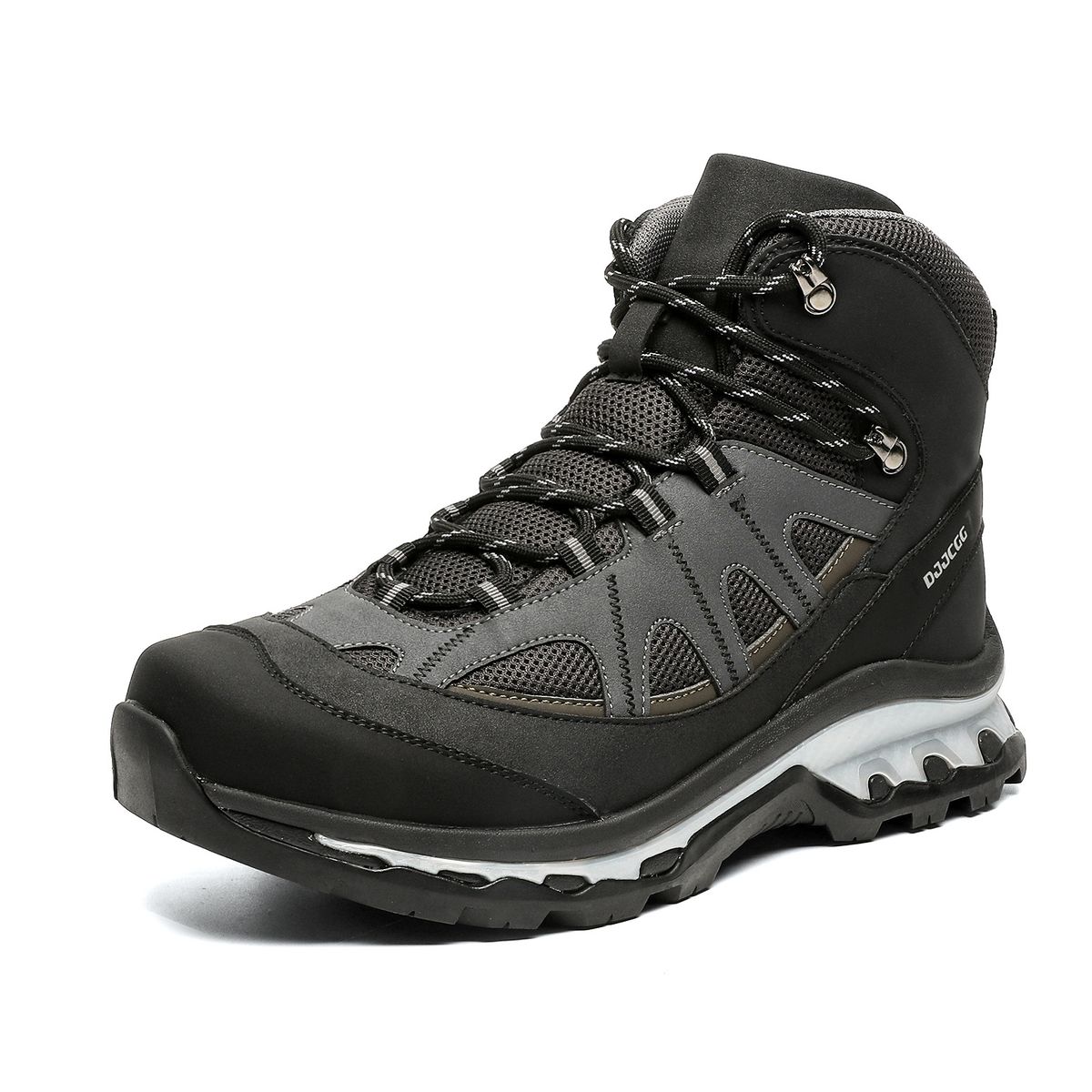 Warm And Comfortable Outdoor Leisure Hiking Boots Lace-up Thick-soled Heightening Men's Boots_vogvips.com
