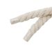 Shoe Accessories gold shoelaces round 7mm solid color hand woven polyester cotton rope thick sneakers dad shoes_vogvips.com