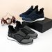Sports Shoes Men's Fly Woven Mesh Breathable Contrasting Color Fashionable Trend Casual Shoes Breathable Comfortable Running Shoes_vogvips.com
