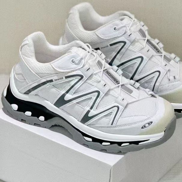 2024 New Shit Feeling Thick Outdoor Jogging Breathable Versatile Casual Soft Sole Sports Women's Dad Shoes_vogvips.com