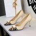 2627-5 European And American Style Metal Buckle Leopard Print High Heels Women Pointed Toe Sexy Stiletto Shallow Mouth_vogvips.com