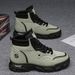 European Warm Series Martin 2025 Autumn New British Style Workwear Yellow Men's High-top Outdoor Waterproof Leather Boots_vogvips.com