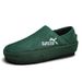 Fashion Winter Men Leisure Plush Cotton Shoes Warm Man's Loafers Flats Slip-on Driving Shoes Fashion Style Soft Male Moccasins Black 44_vogvips.com