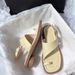 Women's Toe-Loop Sandals Summer 2024 New Model For Outdoor Wear, Exquisite Low-Heel Niche Design, Vintage Beach Roman_vogvips.com