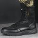 European Warm Series Summer Ultra-light Breathable Flying Fish Shoes High-top Training CQB Special Forces Tactical Black Combat Boots For Men_vogvips.com