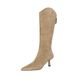 1895-8 Women' Long With Thin High Heel, Pointed Toe, V-Cut Slim Boot, Fahionable Over-the-Knee High-Tube Riding_vogvips.com