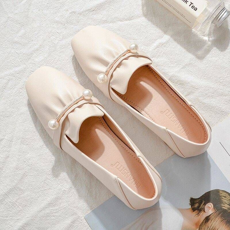 Spring And Autumn New Style Gentle Fairy Commuting Slip-On Loafers For Women_vogvips.com