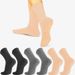 Women's Yoga Socks Mid Tube Socks Cotton Non Slip Silicone Indoor Fitness Socks Pilates Women's Sports Socks Cross Border_vogvips.com