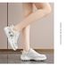 Dad Shoes Women 2026 European Shoes New Summer Breathable Single Shoes Platform Casual Sports Rhinestone Mesh Shoes Large Size_vogvips.com