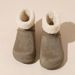 Small Potato Fluffy Snow Boots Women's Plush Thickened Warm Ugly Cute Big Head Plush Short Boots_vogvips.com
