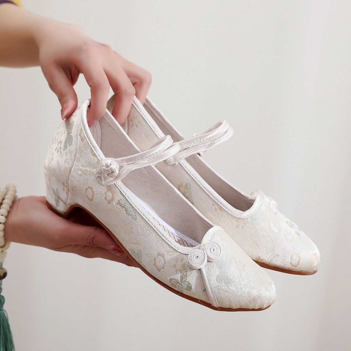 Women’s Shoes New Style Women's Cloth Shoes Cheongsam With Temperament Pointed Retro Ethnic Style Women's Shoes_vogvips.com