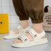 New Men' Thick Andal With Ummer Velcro Trend Couple, Oft Oled Caual Beach Hoe For Outdoor Wear, Port_vogvips.com