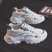 Men's New Summer Breathable Casual Sports Mesh Men's Running Height Increase Little White Dad Fashion Shoes_vogvips.com