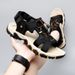 2026 New Leather Stylish Summer Beach Man Casual Comfy Barefoot Sandals Outdoor Breathable Walking Shoes_vogvips.com