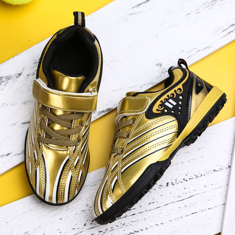 26ss Logo 1 Correct Children's Breathable Non-Slip Professional Training For Primary And Secondary School Students Boys Soccer Shoes With_vogvips.com