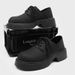 ShoeVault 2025 Summer New Big Toe Derby Men's Thick Sole Niche Casual Leather Black Height Increasing Work Shoes Z109_vogvips.com