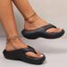 2025 Summer Thick Platform Eva Flip Flops For Women Clip Toe Non Slip Beach Sandals Woman Comfortable Soft Sole Cloud Slippers_vogvips.com