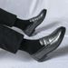 2025 New Summer Lazy Slip-On Loafers Men's Business Casual Large Size Leather Shoes_vogvips.com
