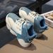 Leather Sneakers Casual Shoes Thick-sole Boys' And Girls' Shoes Big Children's Fashion Shoes Four Seasons_vogvips.com
