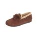 Women's Slip-on Beanie Shoes, New Winter 2025 Style, Fur-lined Shoes, Korean-style, Low-cut Flat Single Shoes_vogvips.com