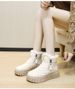 2025 New Style Women's Cotton Boots With Fleece Mid-top Cotton Shoes And Women's Snow Boots_vogvips.com