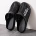 Cave Shoes 2025 Summer New Non Slip Men's Beach Slippers Couple Outdoor Thick Soled Toe Sandals_vogvips.com