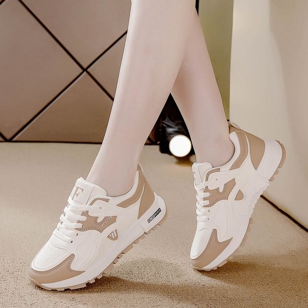 Plus Size Cross-Border Women's Sneakers 2025 Spring And Autumn New Casual Versatile Student Lightweight Shock-Absorbing_vogvips.com