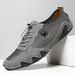 Men's Casual Sneakers Large Size Sewn Leather Mesh Shoes Octopus Men's Shoes_vogvips.com