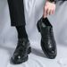 Euro Step Men's 2025 Spring Autumn Formal Business Brogue British Style Leather Shoes_vogvips.com