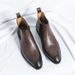 European Warm Series 2025 Autumn Winter New British Style Shoes Polished Color Men's Large Size Short Boots_vogvips.com