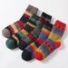 Winter Thickened Socks, Women's Warm Wool Socks, Retro Artistic Women's Socks 2025_vogvips.com