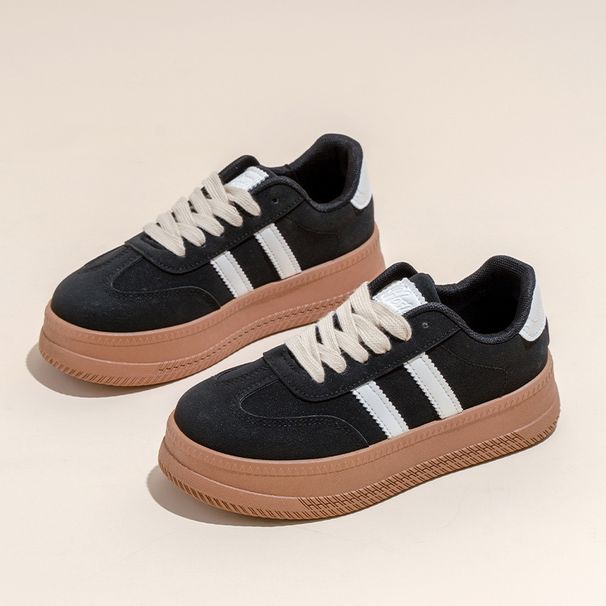 Little White Shoes Student Fashion Platform Women's Shoes Versatile Casual Sports Shoes_vogvips.com