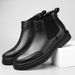 Men's Shoes Martin Shoes Men's High-top Shoes Model Martin Boots Men's Leather Boots_vogvips.com