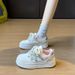 Little White Shoes Female And Female Students Leisure Sports Versatile Board Shoes Street Shooting_vogvips.com