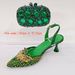 【Pre-sale | Ships In 15 Days】Women's Shoes Spring/Summer New Crystal Rhinestone High Heeled Sandals With Bags Gemstone High Heels Single Shoes_vogvips.com