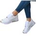 Women's Shoes Spring And Autumn New Large Size Thick Bottom Color Matching Leisure Low Top Sports_vogvips.com
