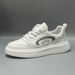 Men's White Sneakers Casual Sports 2024 Summer New Ultra-light Genuine Leather Thick-soled Height-increasing Shoes_vogvips.com