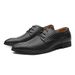 Plus-size summer men's business dress shoes pointed fashion shoes embossed men's shoes_vogvips.com