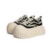 Chunky-Soled Sneakers Women's 2025 Fall/Winter New Fashionable Casual Canvas Shoes_vogvips.com