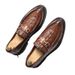 Nightclub Hairstylist Pointed Casual Leather British Lazy Business Loafers Men's Shoes_vogvips.com