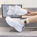 Sports Women's New Spring And Summer High Beauty Thick Soled White Versatile Dad Casual Breathable Trendy Shoes_vogvips.com