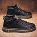 25 For Men's Autumn And Winter Leather Shoes, Wear The Middle Part Of The Men's Shoes_vogvips.com