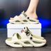 Men's Summer Sports Slippers With Thick Soles A Sense Of Stepping On Poop, Worn As Casual Outerwear, Suitable For Both_vogvips.com