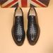 Euro Step Youth Trend Business Casual Lace-up Leather Thick-soled Brogue Inner 6cm Fashion All-match Men's Shoes_vogvips.com