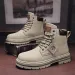 High Top Leather Fashion Motorcycle For Men Winter Boots Man Lace Shoes Botas Hombre_vogvips.com