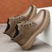 European Warm Series Men's Martin 2025 Winter New High-top Outdoor Trendy Work Genuine Leather Thick Sole Fleece-lined Warm Cotton Boots_vogvips.com