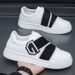 Men's Versatile Breathable Board Seasonal Casual Fashionable And Trendy Sports Shoes, Velcro Men's Harajuku Style Shoes_vogvips.com