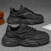 Men's Running Sneakers Breathable Mesh Thick Sole Cushioned Lightweight Comfortable Casual Fashion Trendy Vintage Dad Shoes_vogvips.com
