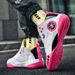 Basketball shoes male middle school students new autumn breathable student sports shoes boys actual combat shoes_vogvips.com