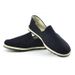 Euro Step New Premium Cloth Black Cotton Casual Men's Rubber Sole Single Shoes_vogvips.com